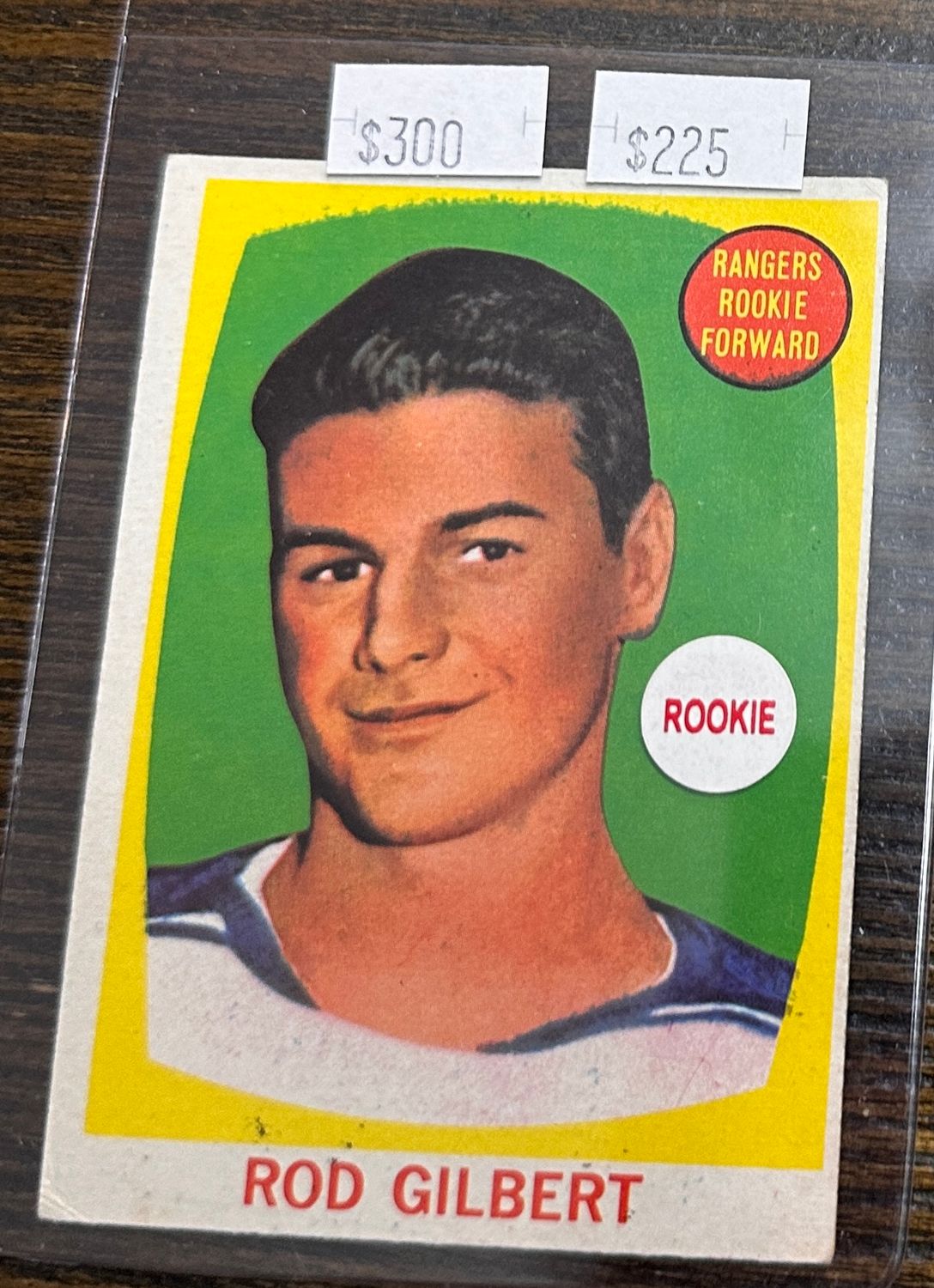 1961 Topps #62 Rod Gilbert rookie Ex+