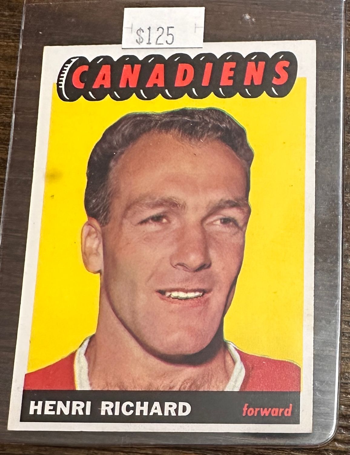 1965 Topps Henri Richard Ex+