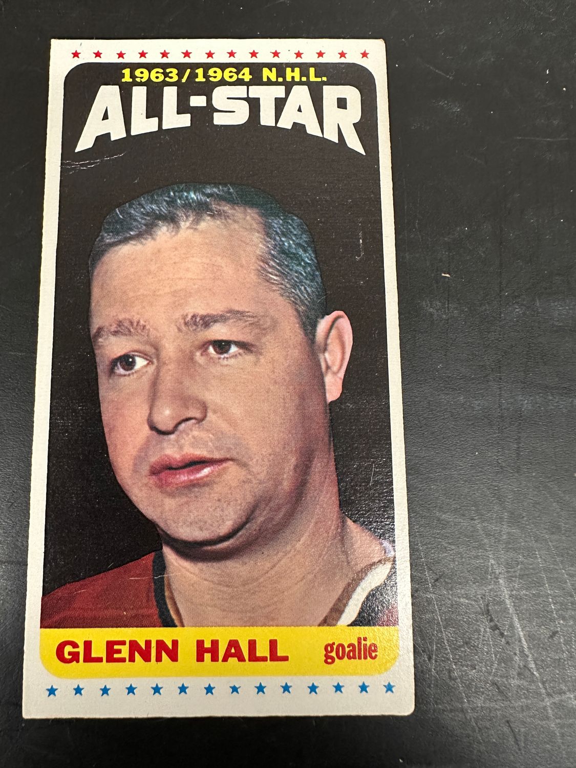 1964 Topps Tall Boy #110 Glenn Hall All Star Ex+