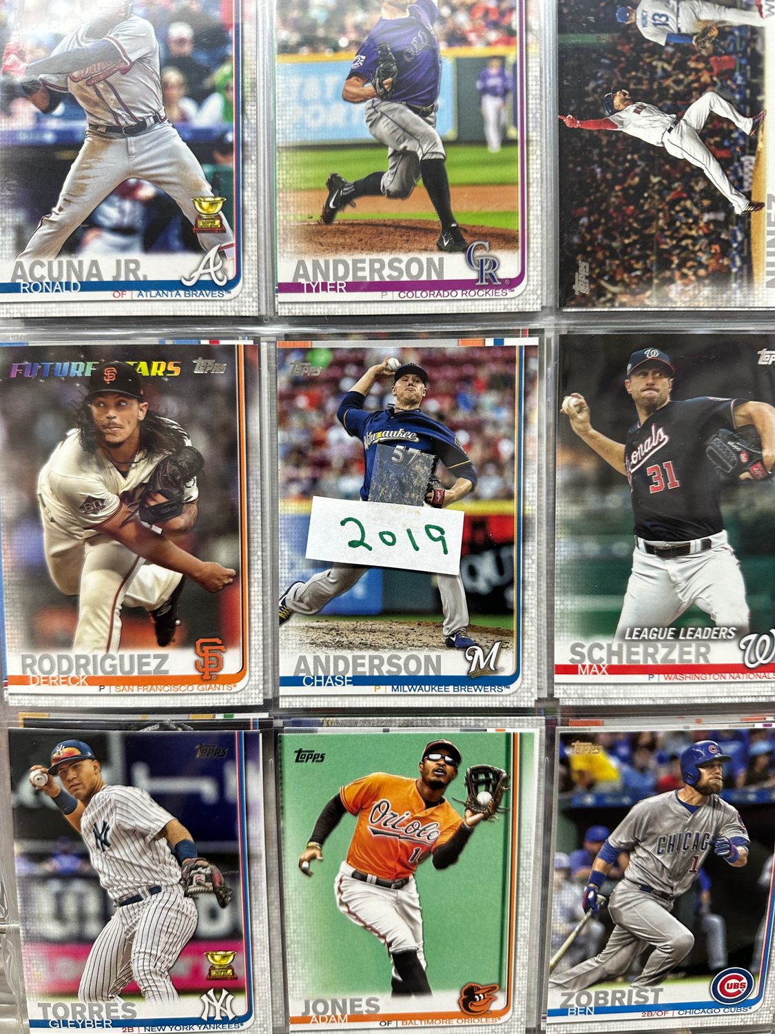 2019 Topps Baseball Complete Set + &#39;19 Topps Update Set