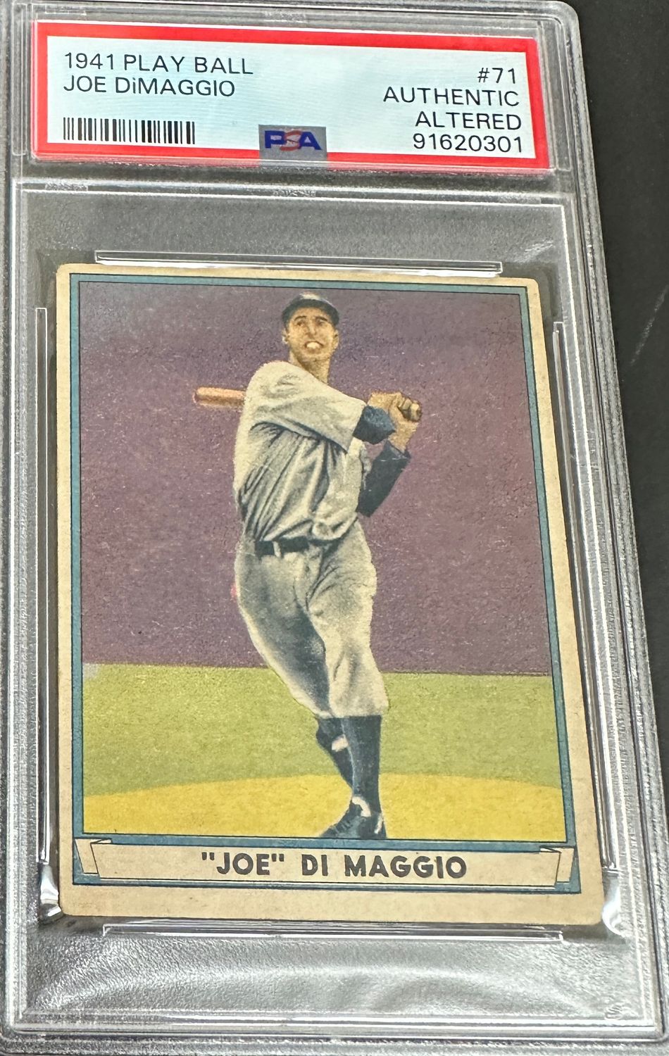 1941 Playball #71 Joe Dimaggio SGC 1.5 Nicer