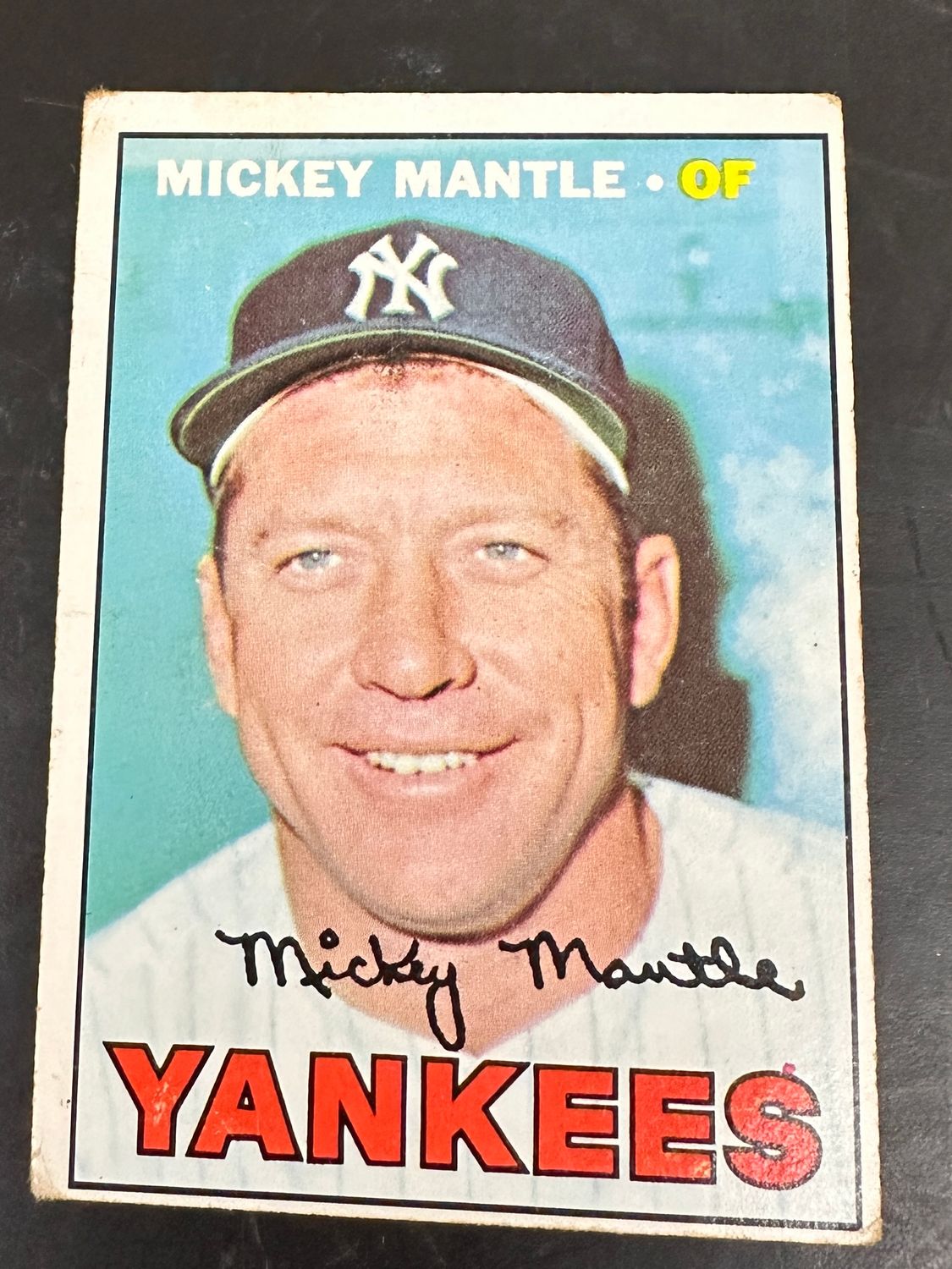 1967 Topps #150 Mickey Mantle VG