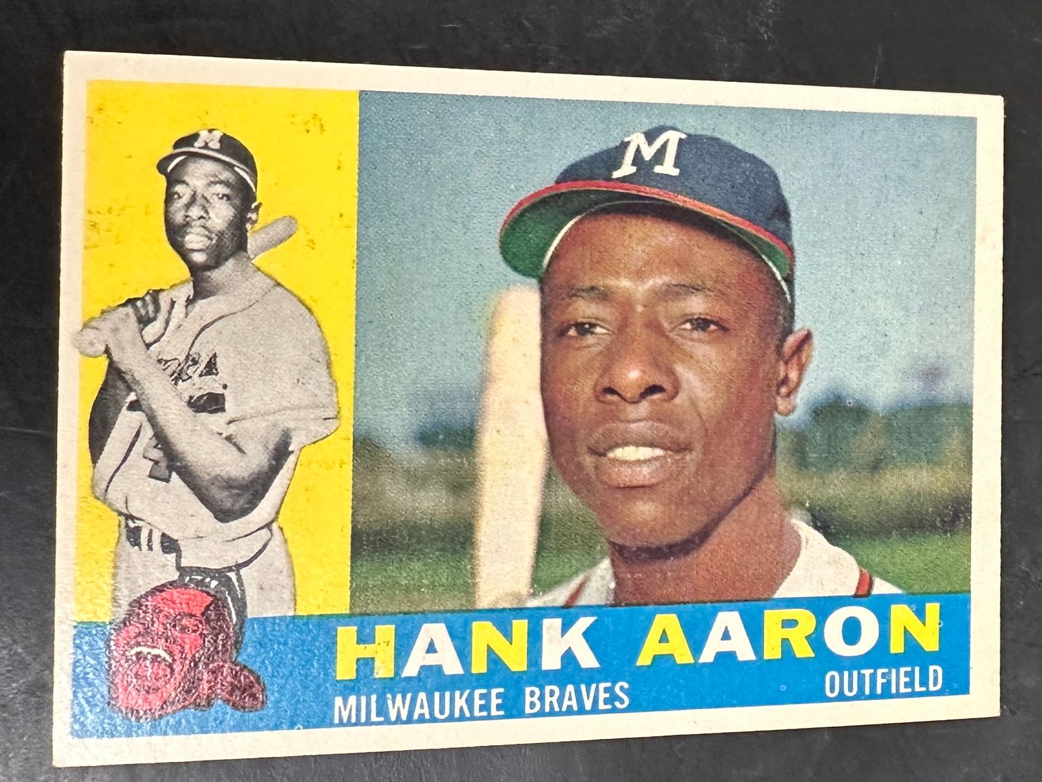 1960 Topps #300 Hank Aaron Ex+