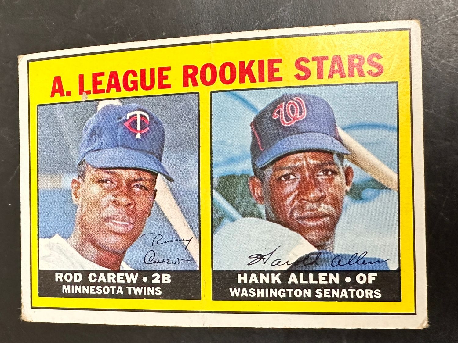 1967 Topps #569 Rod Carew rookie VG