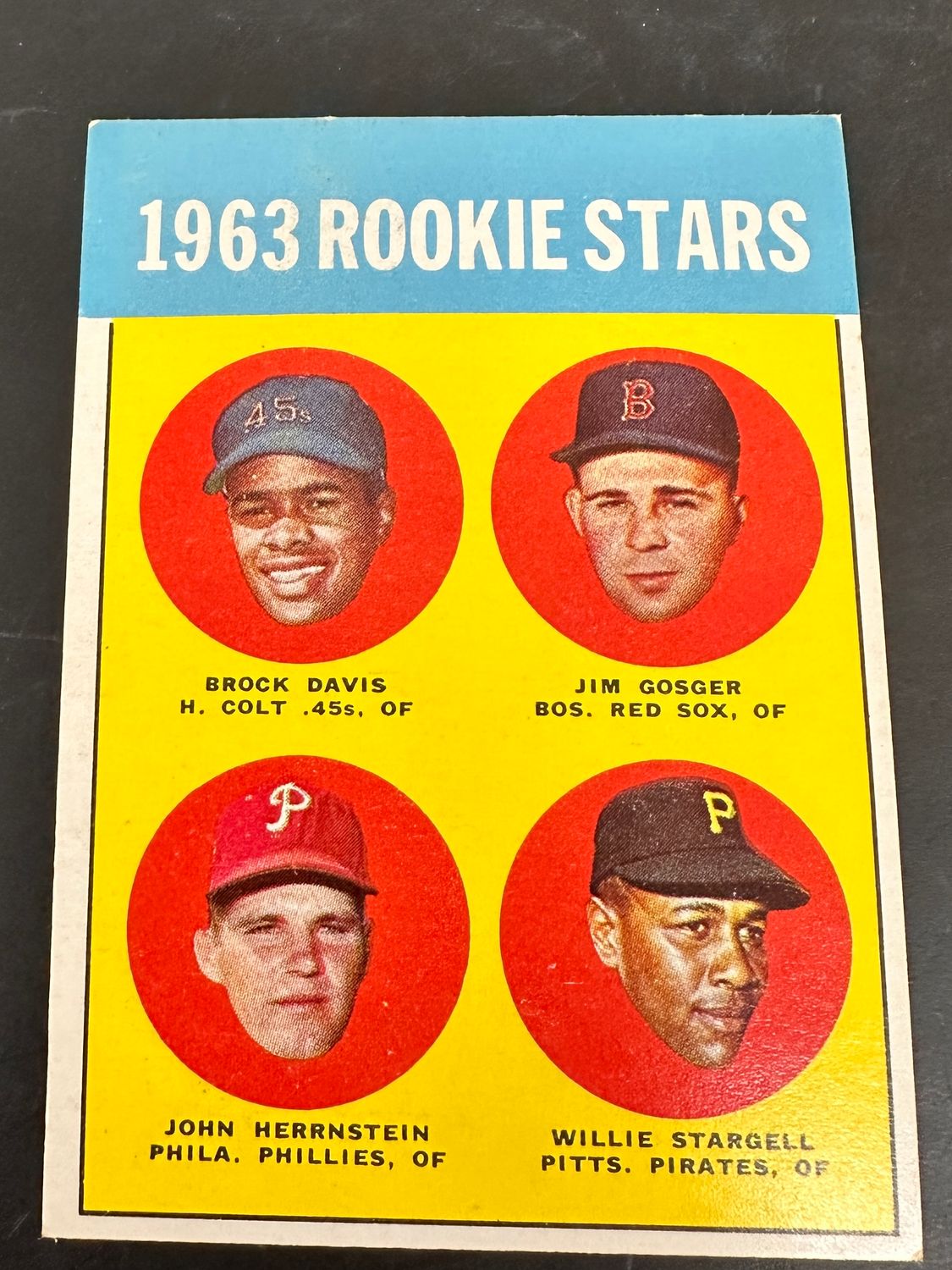 1963 Topps #553 Willie Stargell rookie Ex/Mint+