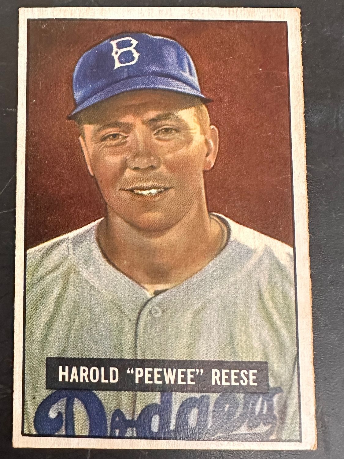 1951 Bowman #80 Pee Wee Reese Ex+ List $300