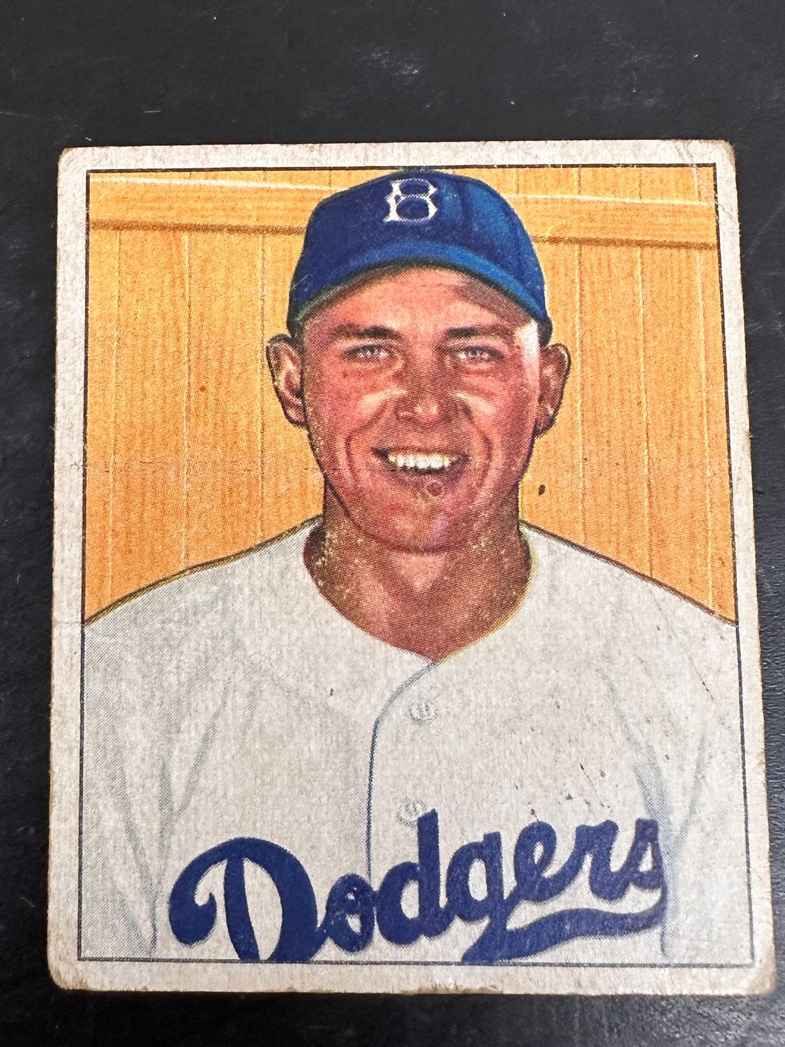1950 Bowman #112 Gil Hodges VG List $300