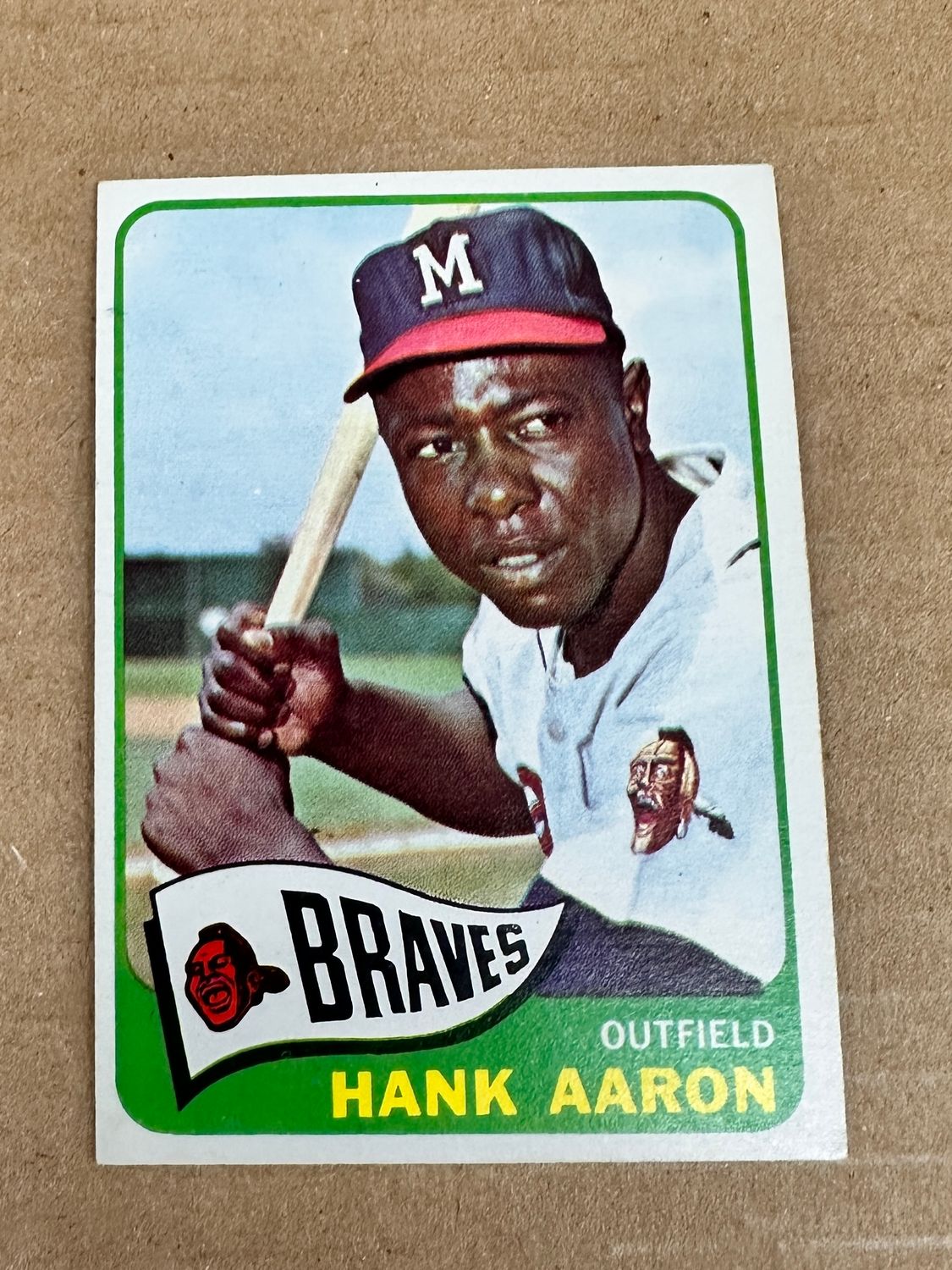 1965 Topps #170 Hank Aaron Ex+
