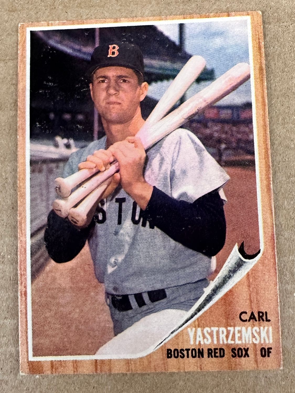1962 Topps #425 Carl Yastrzemski Ex/Mint