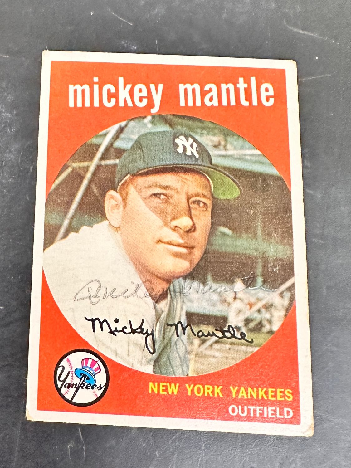 1959 Topps #10 Mickey Mantle Good Pen