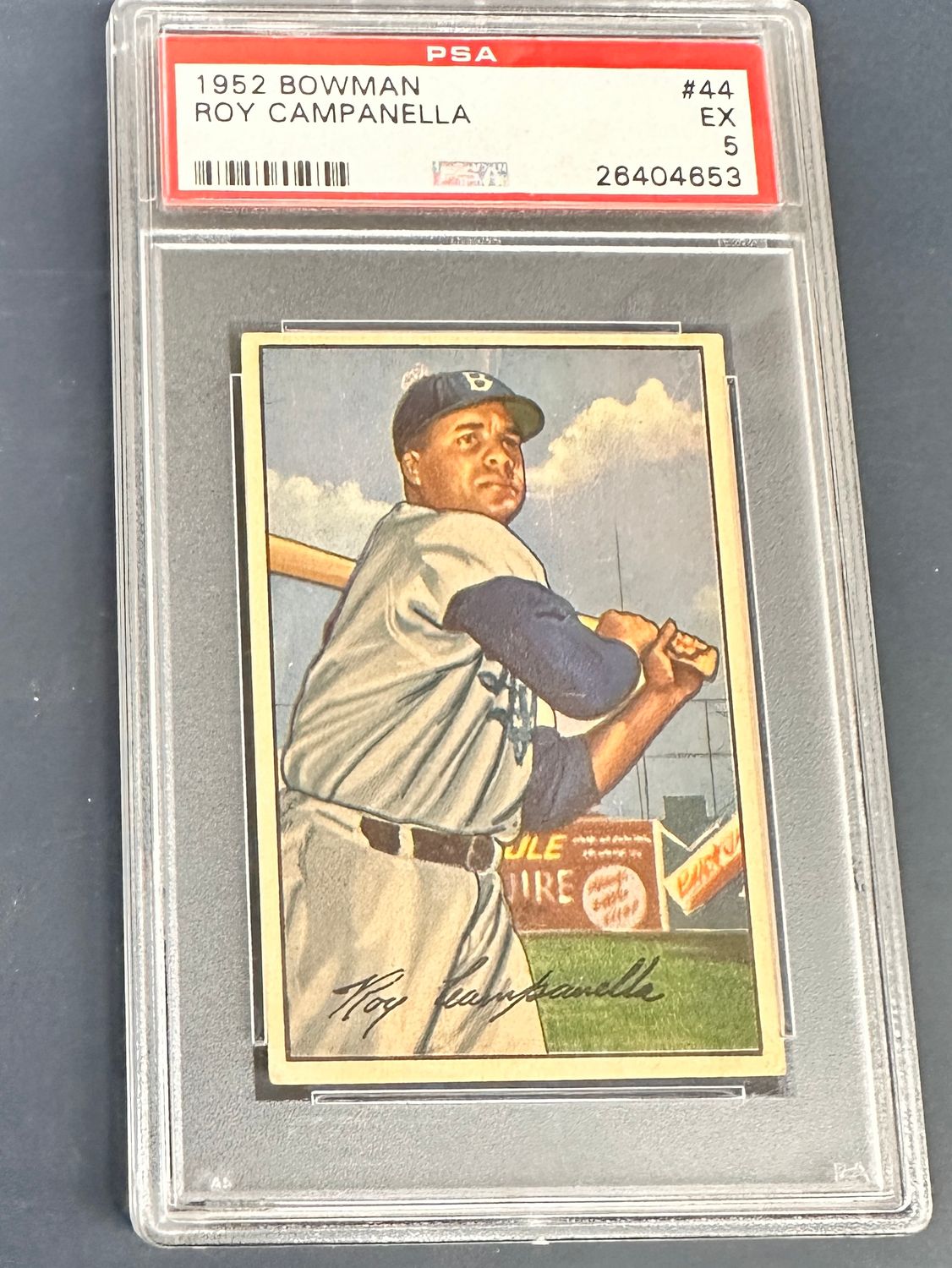 1952 Bowman #44 Roy Campanella PSA 5
