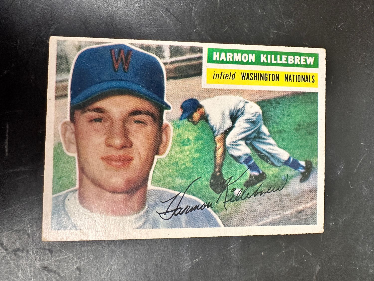 1956 Topps #164 Harmon Killebrew Ex