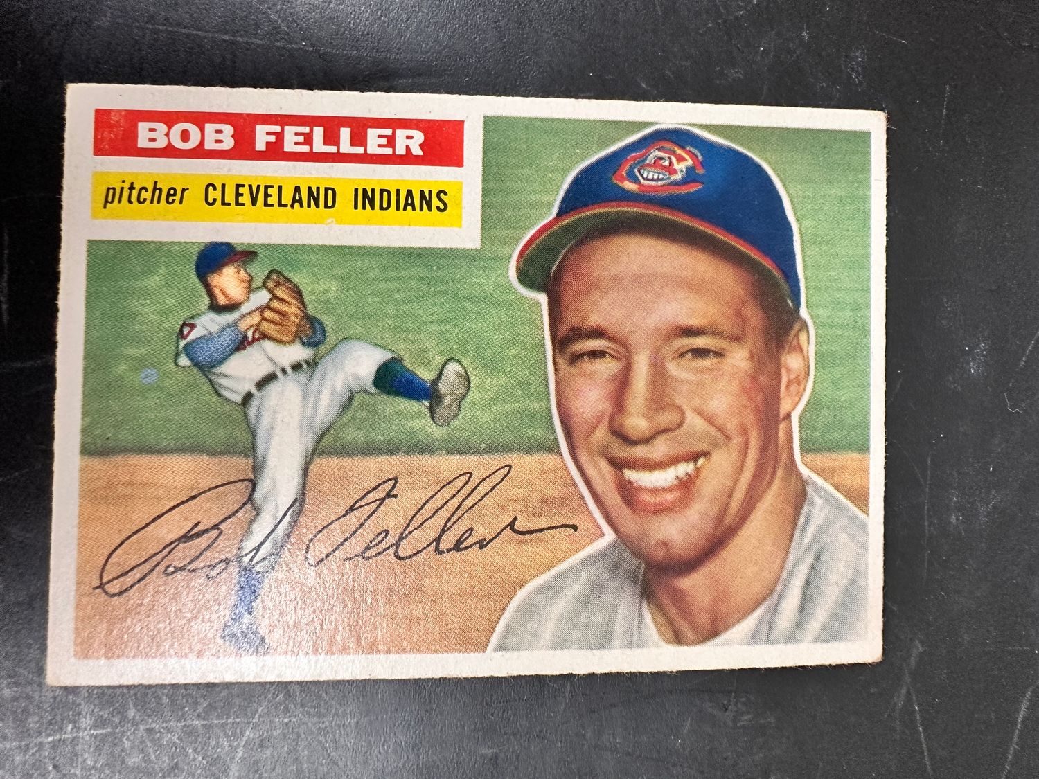 1956 Topps #200 Bob Feller Ex+