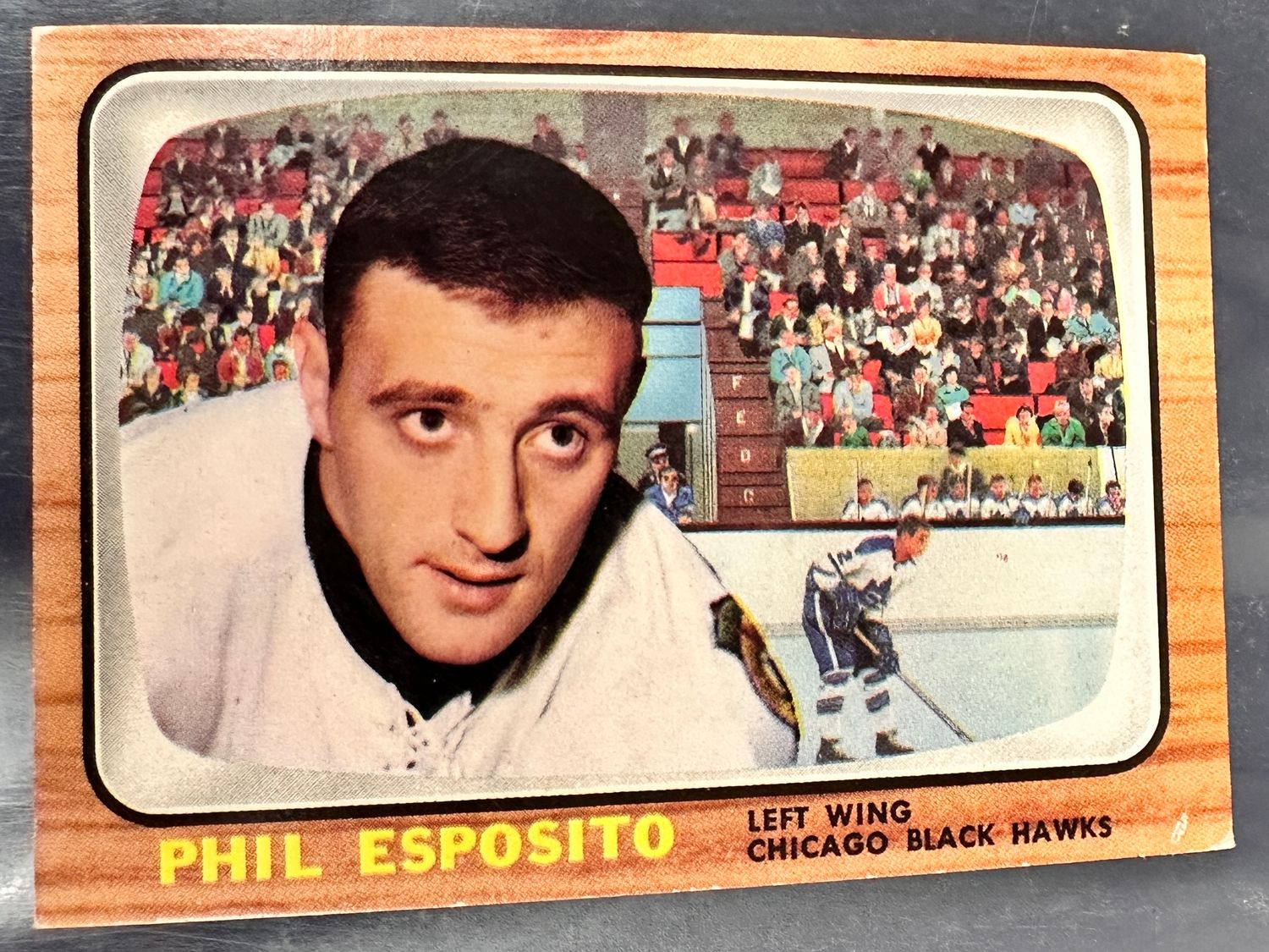 1966 Topps #63 Phil Esposito Ex
