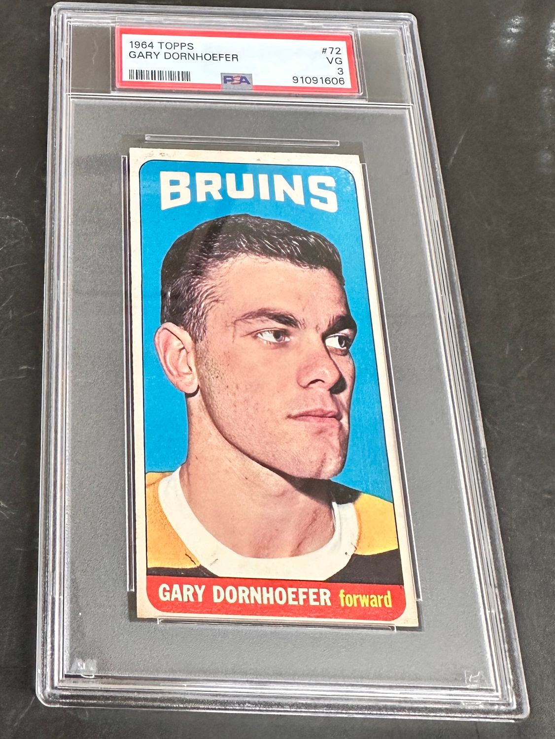 1964/65 Topps #72 Gary Dornhoeffer SP PSA 3