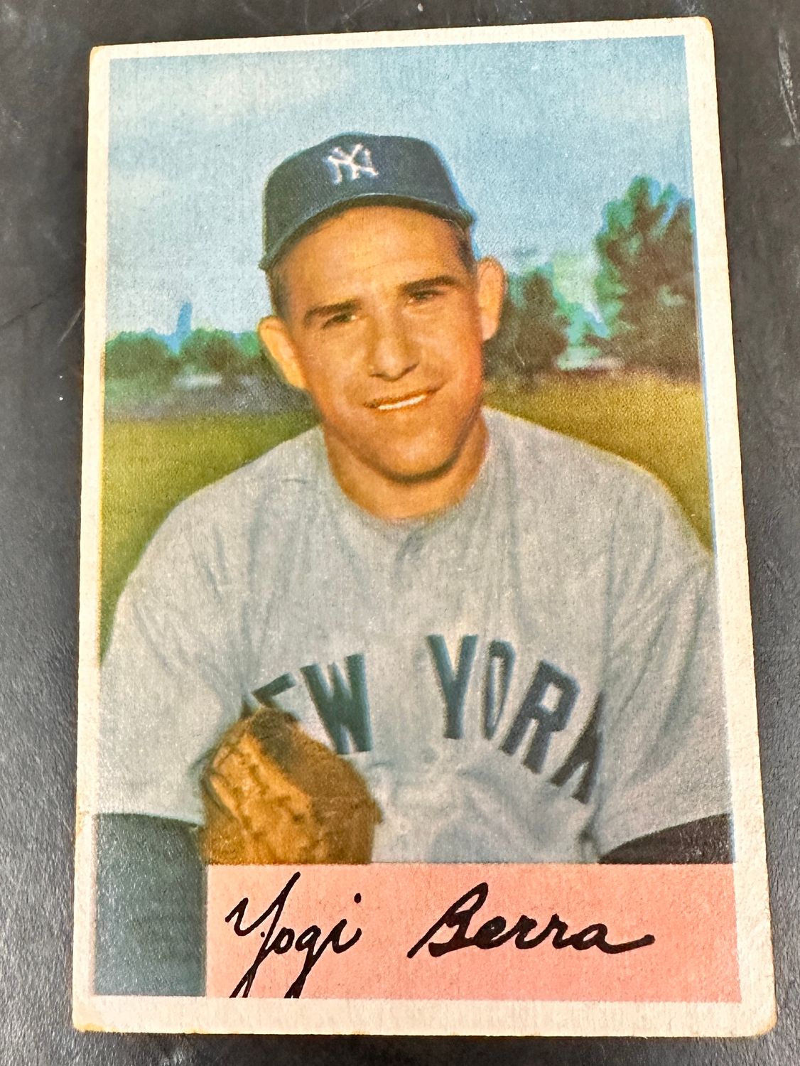 1954 Bowman #161 Yogi Berra VG