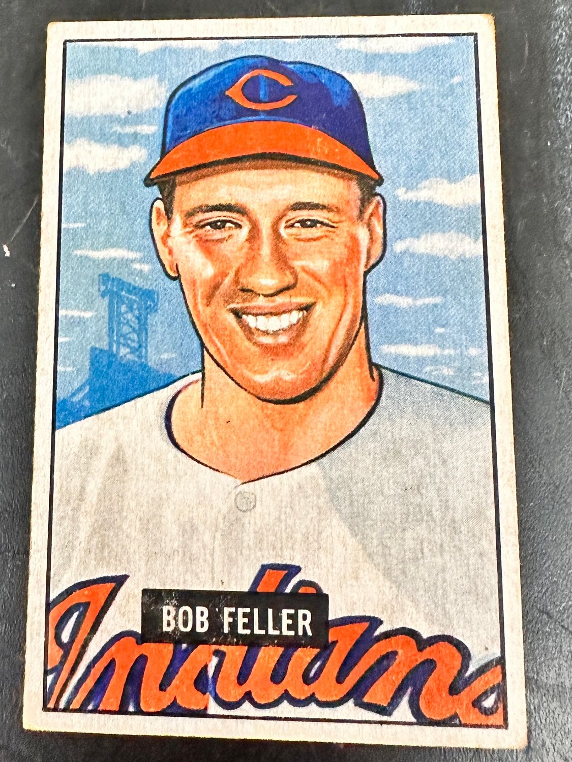 1951 Bowman #30 Bob Feller VG