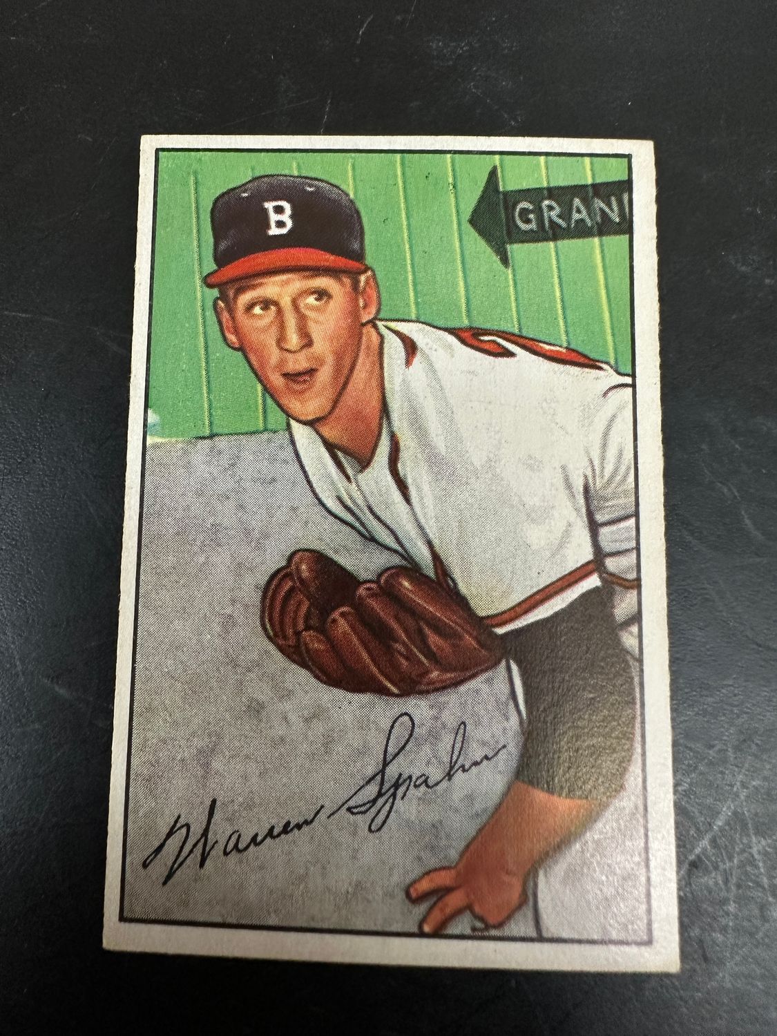 1952 Bowman #156 Warren Spahn Ex/MInt