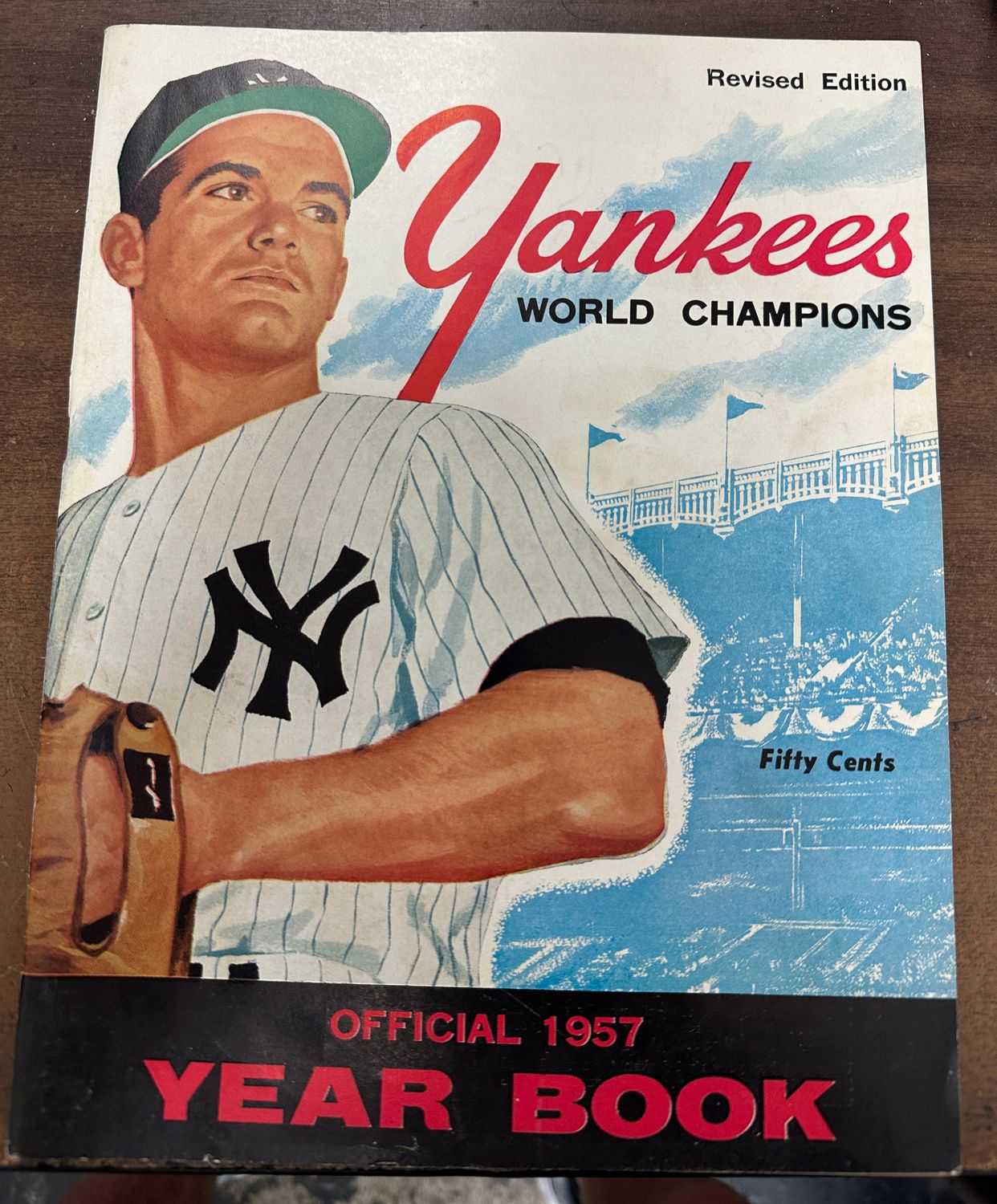 1957 NY Yankees Yearbook Nr Mint