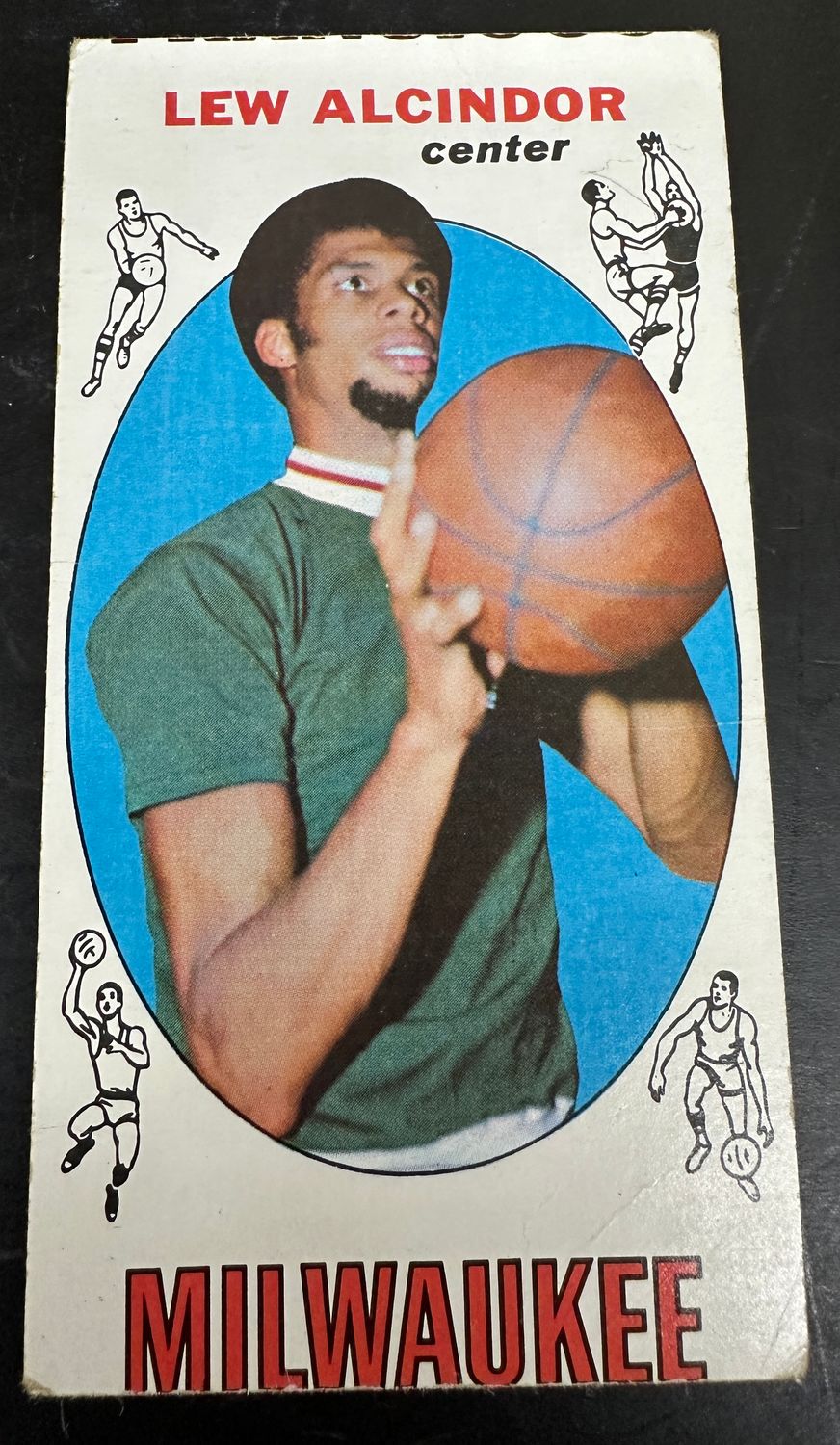 1969 Topps #25 Lew Alcindor rookie Fair