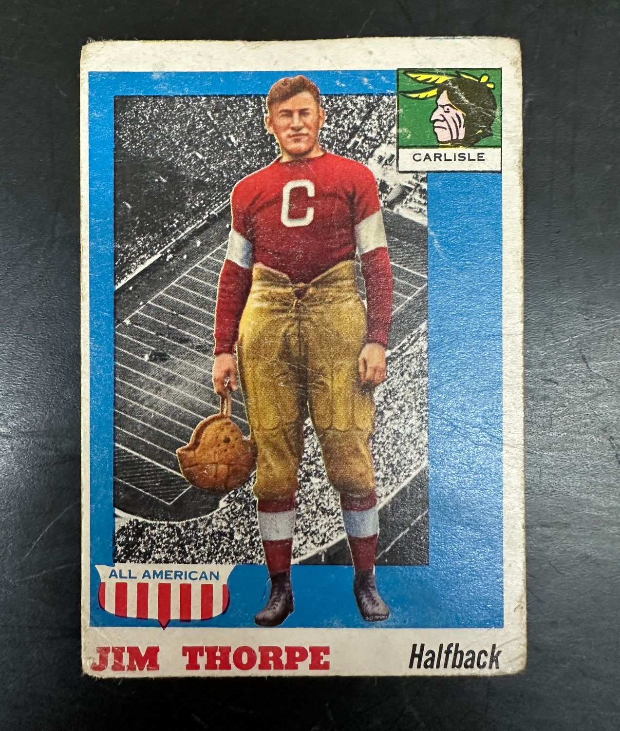 1955 Topps All American #37 Jim Thorpe Poor