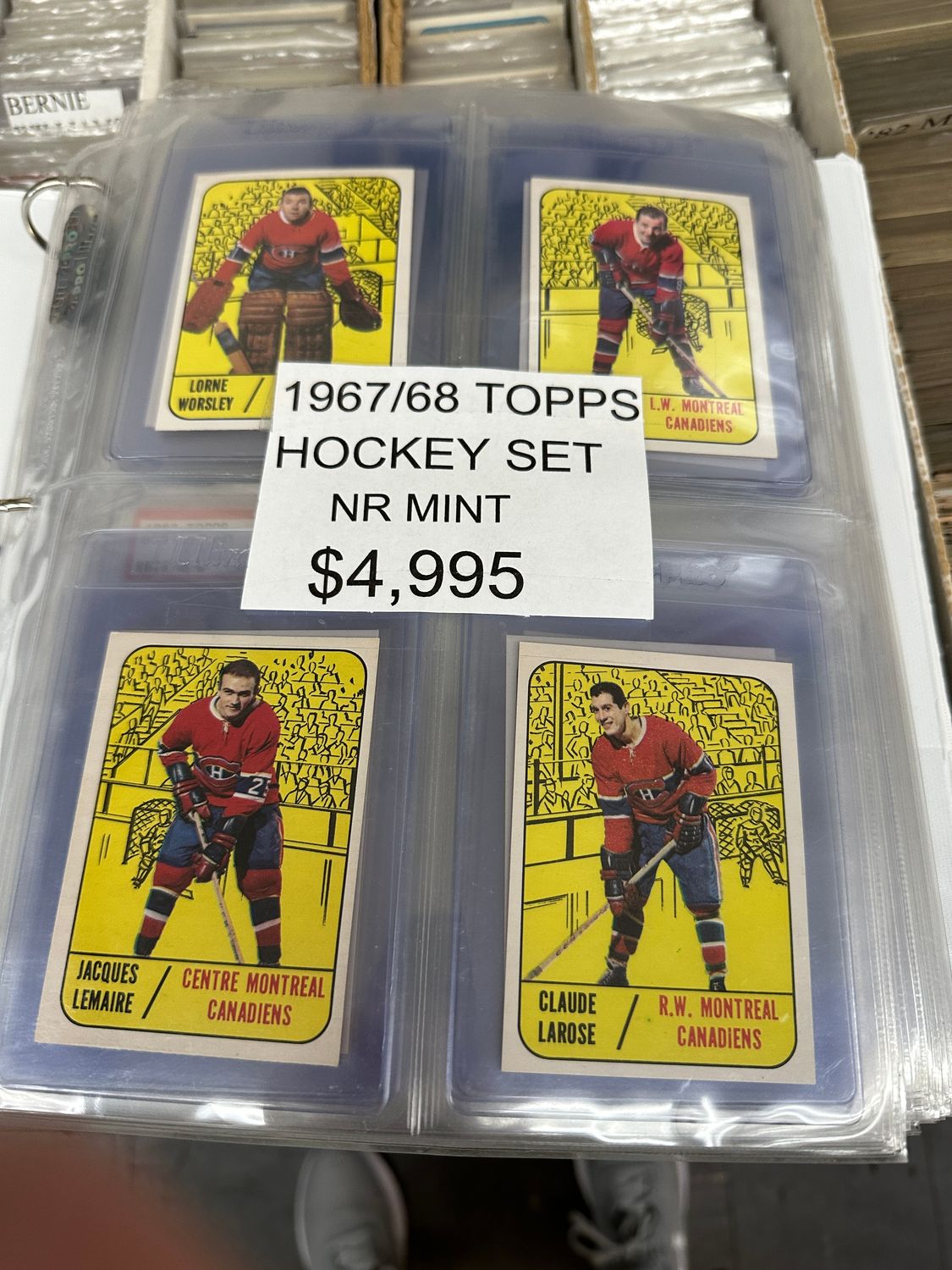 1967/68 Topps Hockey Complete set Ex/Mint to Nr Mint... Loaded with Hall of Famers
