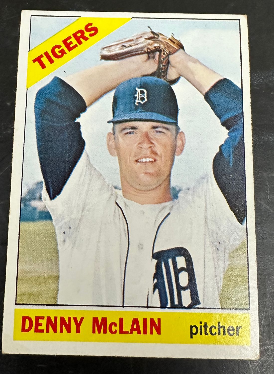 1966 Topps #540 Dennis McLain SP Ex/Mint