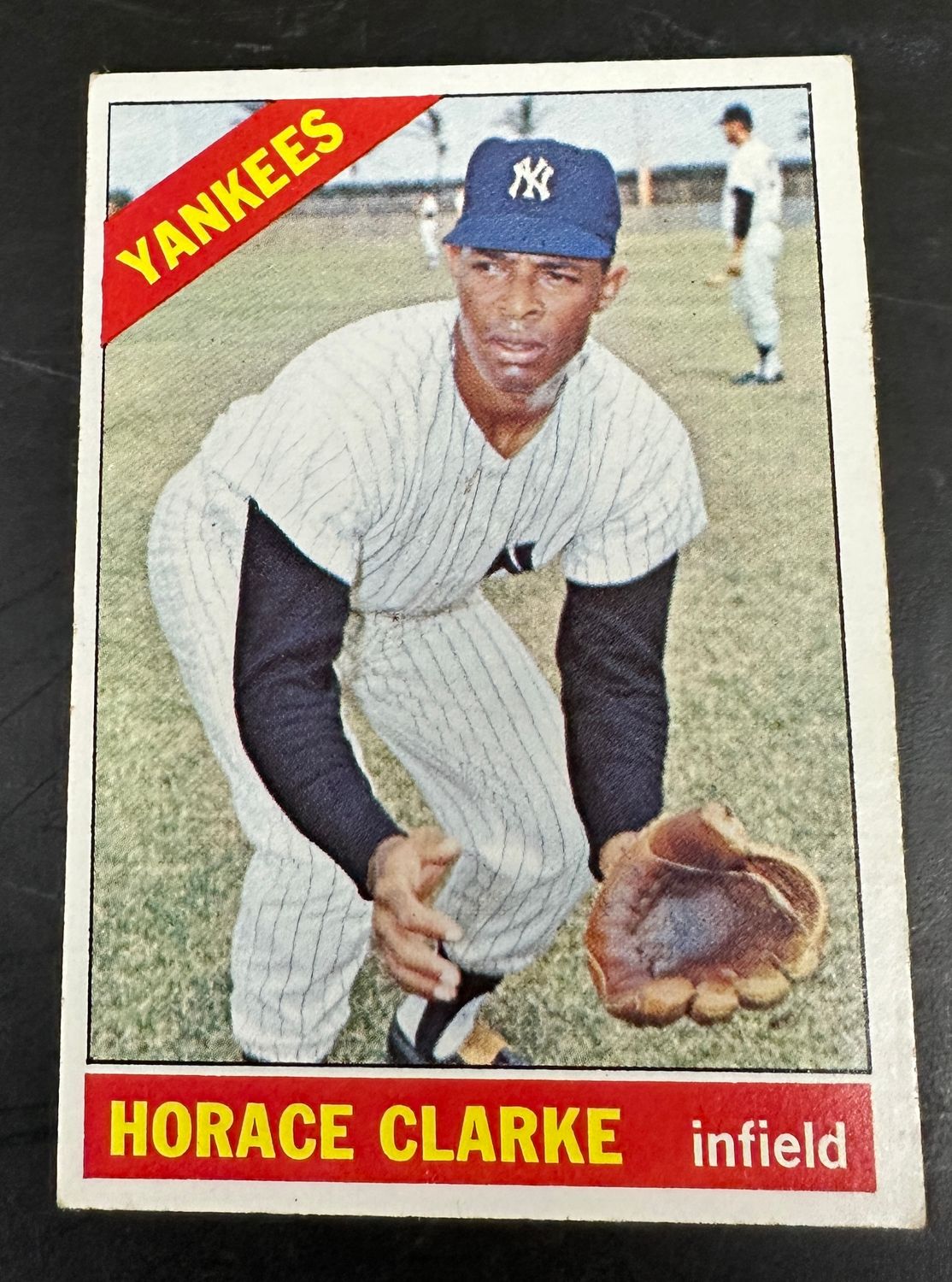 1966 Topps #547 Horace Clarke SP Ex+