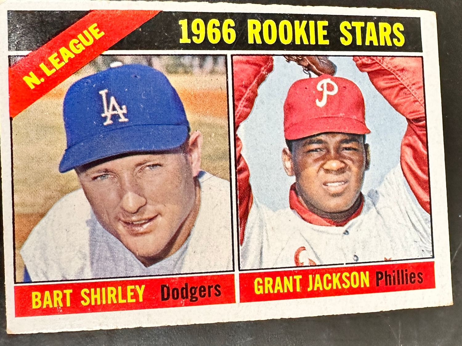 1966 Topps #591 Grant Jackson rookie SP Ex/Mint