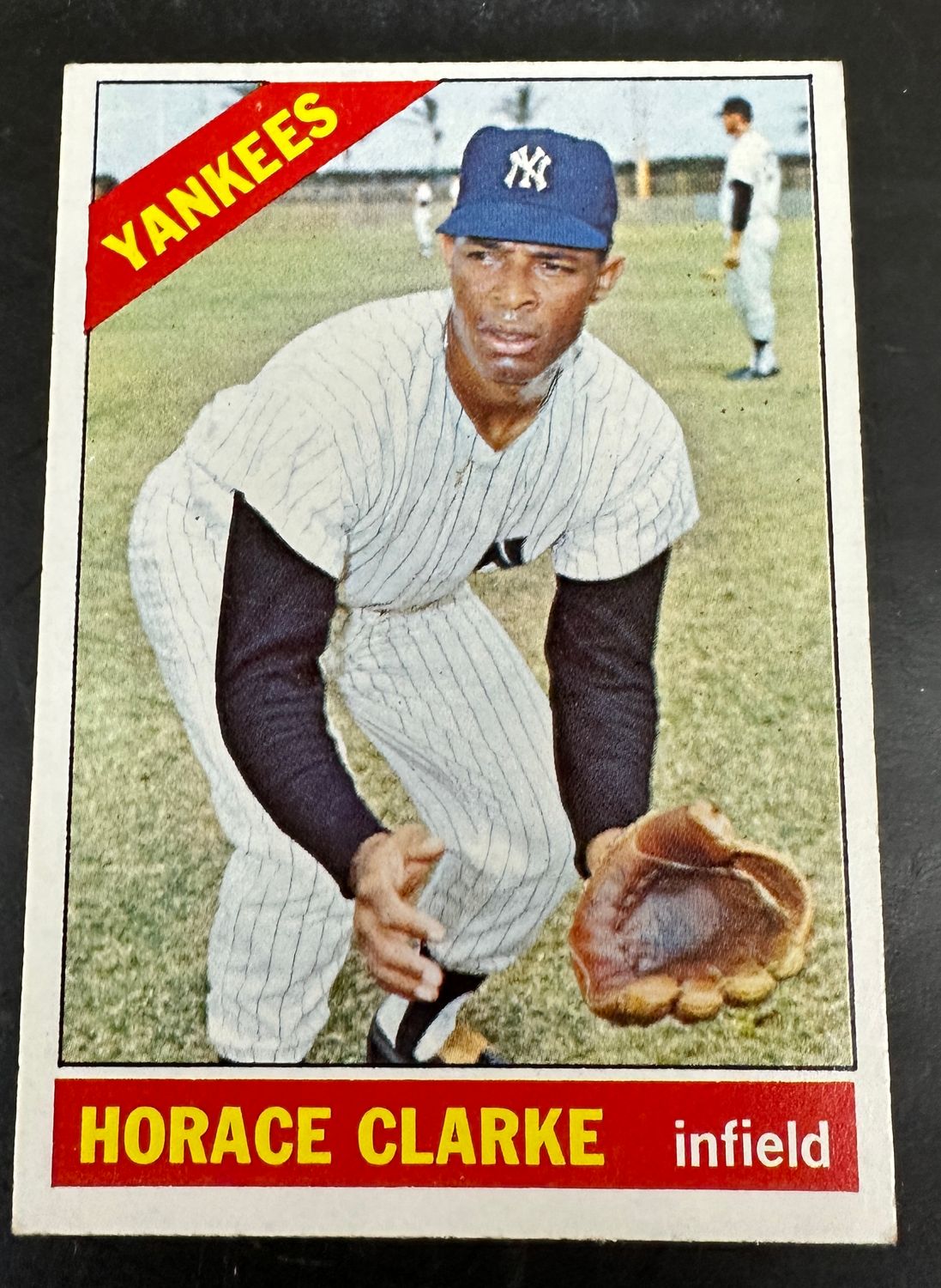 1966 Topps #547 Horace Clarke SP Ex/Mint