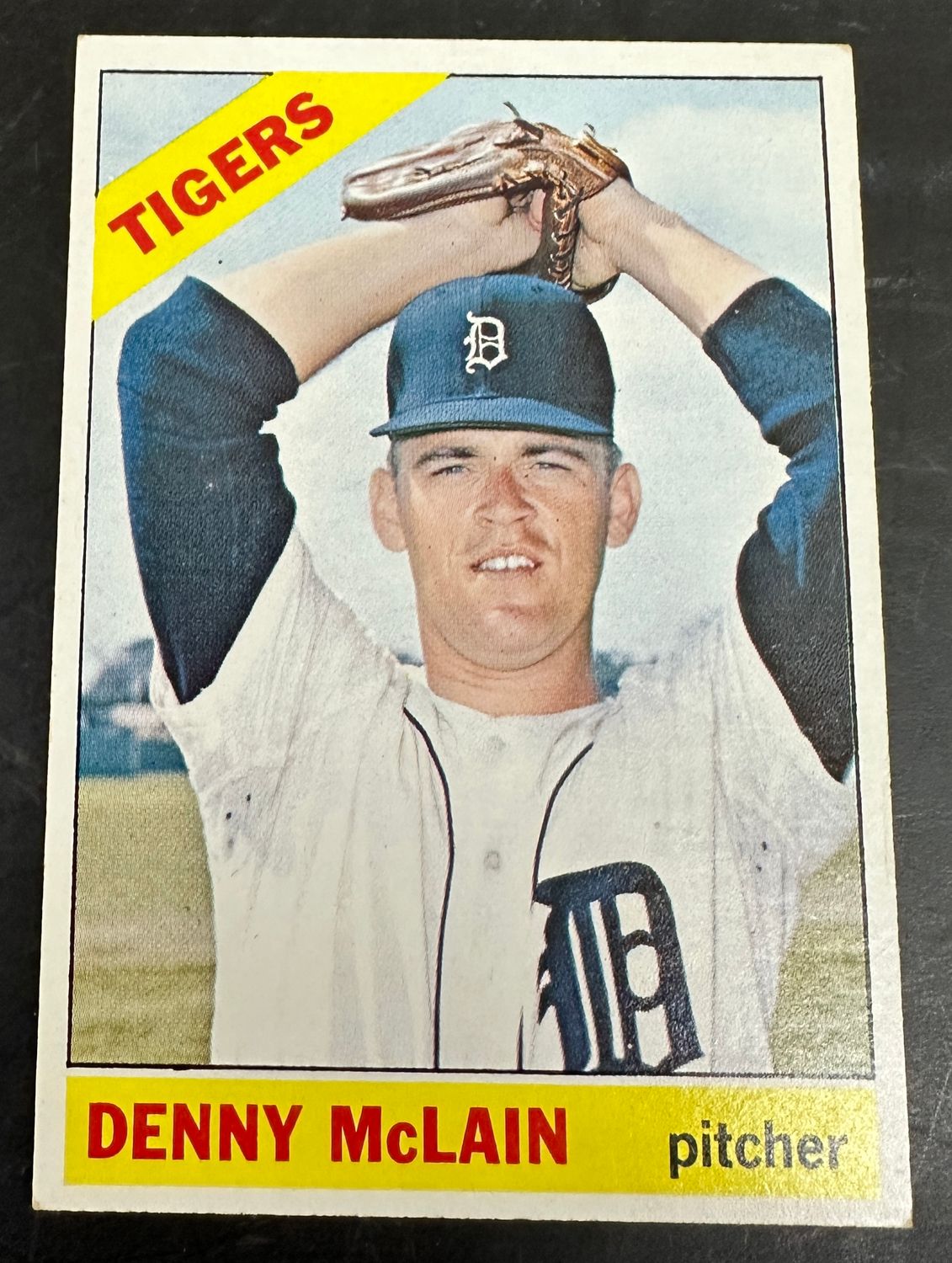 1966 Topps #540 Dennis McLain SP Ex/Mint