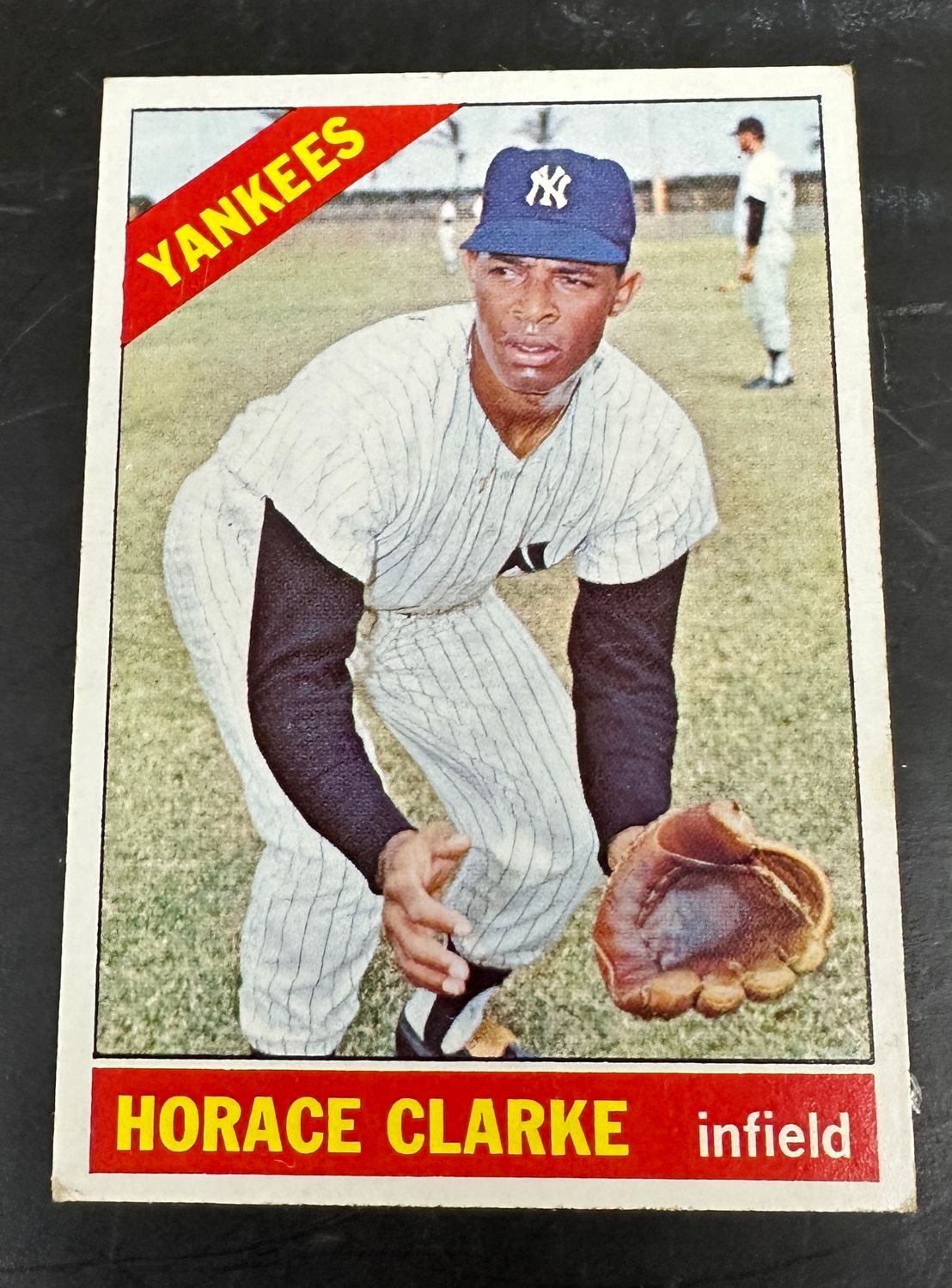 1966 Topps #547 Horace Clarke SP Ex+