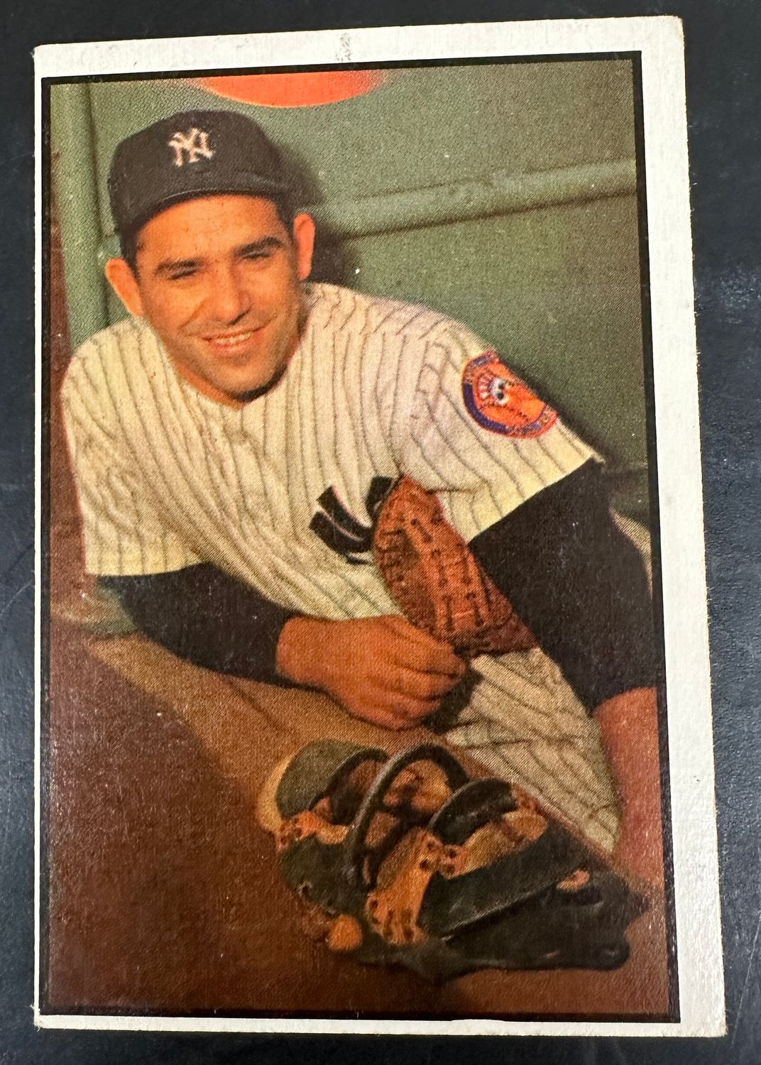 1953 Bowman #121 Yogi Berra Ex