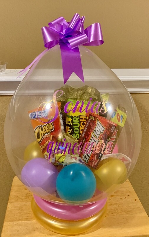 Balloon Candy Bouquet