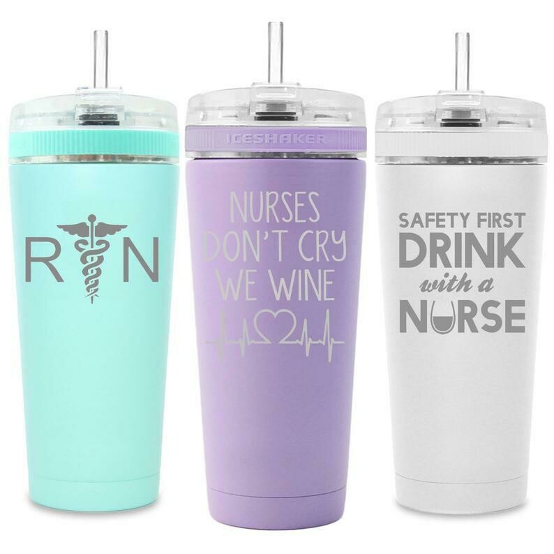 Nurse Gift, Personalized Gifts For Nurses, Nurse Insulated Tumbler with Straw