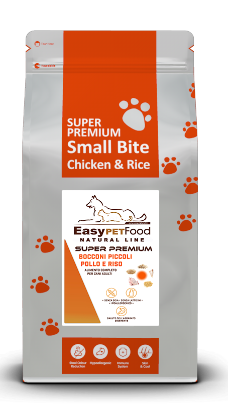 Easy Pet Food - Super Premium Dog Adult - Piccola Taglia Pollo e Riso- kg 2