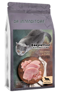 Easy Pet Food da Intenditore Gatto Adulto con Tacchino e Pollo