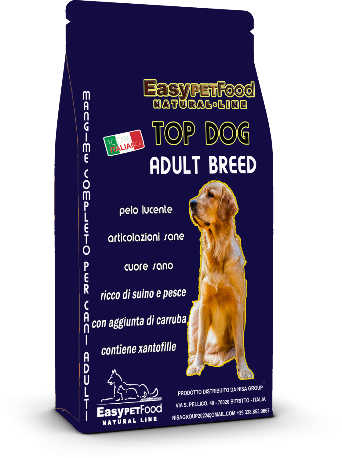 Easy Pet Food -  TOP Dog Adult Breed Kg.15
