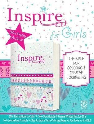 Inspire for GIRLS - The Bible For Coloring and Creative Journaling