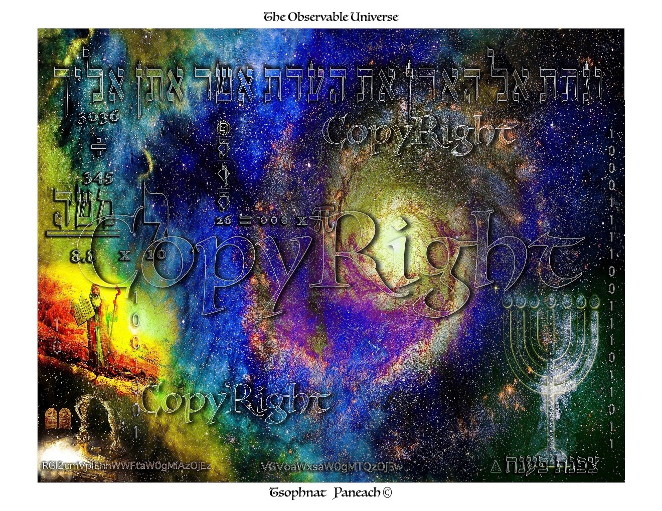 The Observable Universe – Art By Tsophnat Paneach
