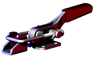 DSC 323-SS Pull Action Clamp