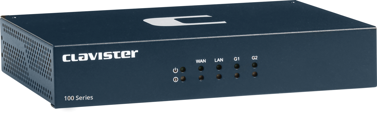 Clavister 100 Series HWOnly (Pack de 5 unités sans service) - Desktop, 4x1GbE, cOS Core, External Power Supply Unit