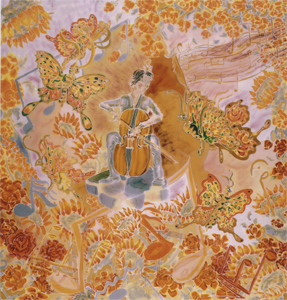 "Cello Fantasy" Limited Edition Giclee Print 00031