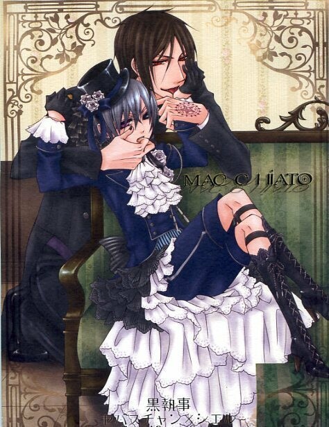 Kuroshitsuji (Black Butler) Yaoi Doujinshi Sebastian X Ciel MACCHiATO