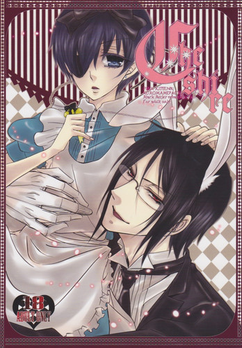 Kuroshitsuji (Black Butler) Yaoi Doujinshi Sebastian X Ciel Cheshire