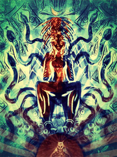 Throne of the Atlantean Vision Priestess