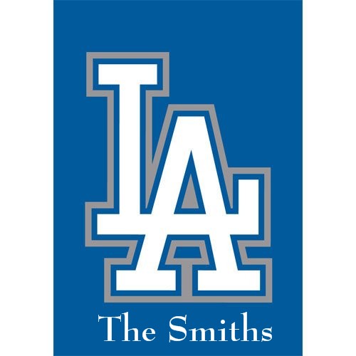 Personalized MLB Garden Flag - Dodgers