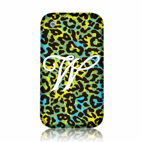 Blue Leopard iPhone4 cover