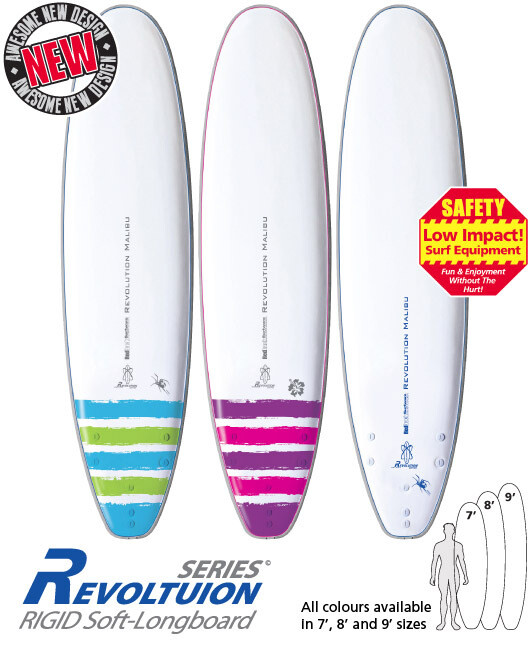 New 8ft.0” Mini Malibu Revolution Series New 8ft.0” Mini Malibu Revolution Series