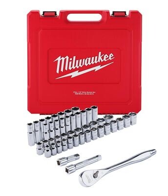 Milwaukee 47-teiliges Ratschen- und Steckschlüsselsatz